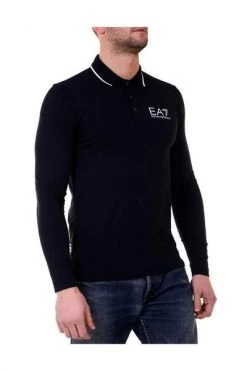 Emporio Armani EA7 Polo's Polo Shirt Blue -Goedkope Emporio Armani EA7 winkel 342eba9dcc6954c9fcda36d72dd516a5