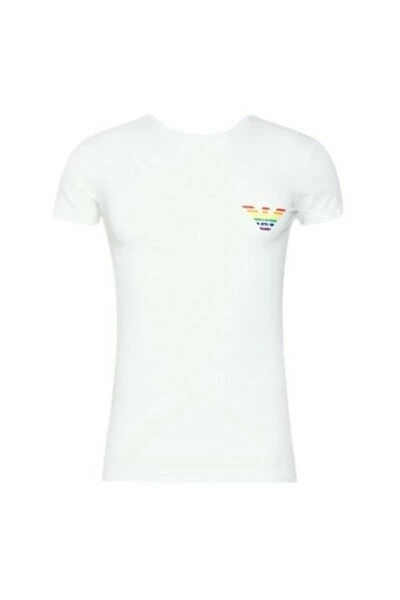 Emporio Armani EA7 T-shirts Camiseta 111035 2R513 00010 White 3 Emporio Armani EA7 T-shirts Camiseta 111035 2R513 00010 White