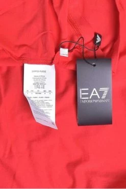 Emporio Armani EA7 Polo's Polo Shirts Red