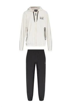 Emporio Armani EA7 Trainingspakken Jacketsweatpants Set White