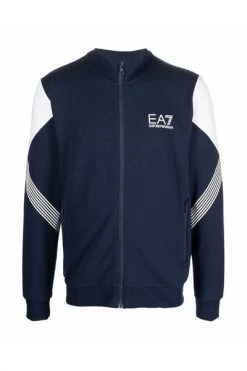 Emporio Armani EA7 Hoodies & Sweatvesten Zip-throughs Blue