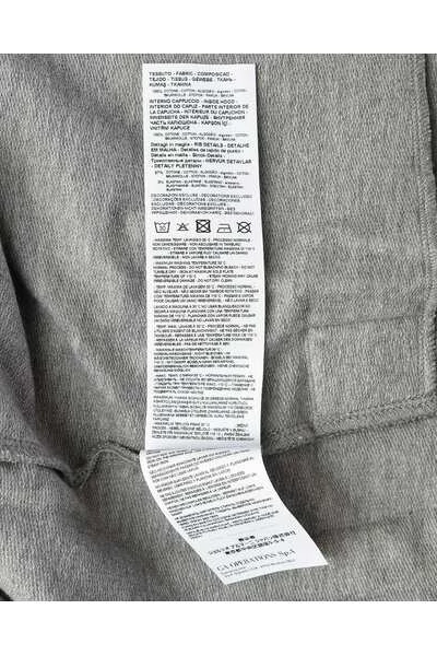 Emporio Armani EA7 Hoodies & Sweatvesten Hoodie With Zip Gray 4 Emporio Armani EA7 Hoodies & Sweatvesten Hoodie With Zip Gray - Afbeelding 2