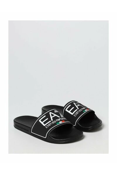 Emporio Armani EA7 Slippers Mules PVC Black 3 Emporio Armani EA7 Slippers Mules PVC Black