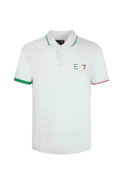 Emporio Armani EA7 Polo's Polo Shirt White 8 Emporio Armani EA7 Polo's Polo Shirt White - Afbeelding 6