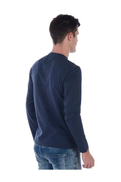 Emporio Armani EA7 Longsleeves T-shirt Blue 6 Emporio Armani EA7 Longsleeves T-shirt Blue - Afbeelding 4