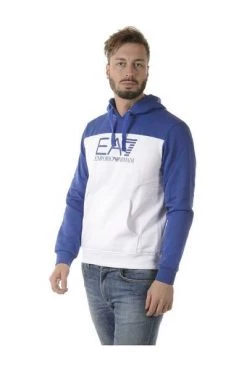 Emporio Armani EA7 Hoodies & Sweatvesten Sweatshirt Blue -Goedkope Emporio Armani EA7 winkel 38d4926e73619954b8129673ef6e23fb