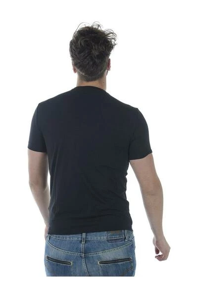 Emporio Armani EA7 Shirts T-shirt Black 4 Emporio Armani EA7 Shirts T-shirt Black - Afbeelding 2