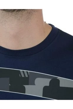 Emporio Armani EA7 Shirts T-shirt Blue -Goedkope Emporio Armani EA7 winkel 39bcdbafb4bac2554d7c9122a305beb3