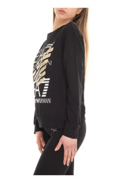 Emporio Armani EA7 Hoodies & Sweatvesten Crewneck Sweatshirt Black -Goedkope Emporio Armani EA7 winkel 3aea132d42e72aca0f494b663cf2fb12