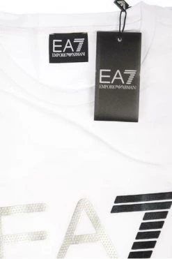 Emporio Armani EA7 Shirts T-shirt With Logo White -Goedkope Emporio Armani EA7 winkel 3c3b24571e45fe95a313b4fca6cec591