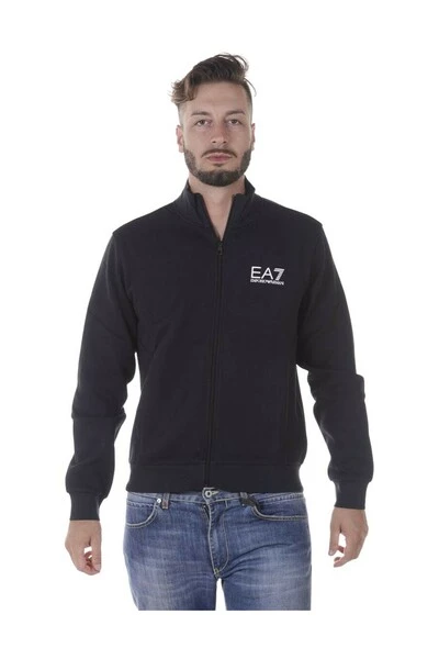 Emporio Armani EA7 Hoodies & Sweatvesten Zip Through Black 7 Emporio Armani EA7 Hoodies & Sweatvesten Zip Through Black - Afbeelding 5