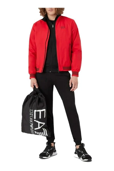 Emporio Armani EA7 Zomerjassen Sport Jacket Red 7 Emporio Armani EA7 Zomerjassen Sport Jacket Red - Afbeelding 5