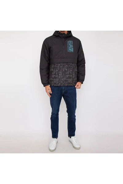 Emporio Armani EA7 Gewatteerde Jassen Down Jackets Black 4 Emporio Armani EA7 Gewatteerde Jassen Down Jackets Black - Afbeelding 2