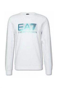 Emporio Armani EA7 Hoodies & Sweatvesten EA7 Sweatshirt Reflective Logo White