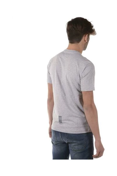 Emporio Armani EA7 Shirts T-shirt Gray 5 Emporio Armani EA7 Shirts T-shirt Gray - Afbeelding 3