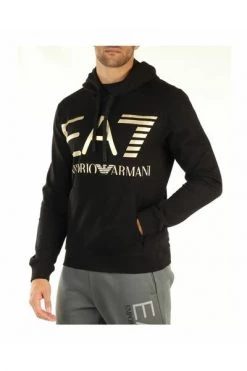 Emporio Armani EA7 Hoodies & Sweatvesten Sweatshirts & Hoodies Black