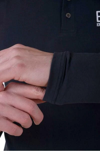 Emporio Armani EA7 Polo's Polo Shirt Blue 4 Emporio Armani EA7 Polo's Polo Shirt Blue - Afbeelding 2