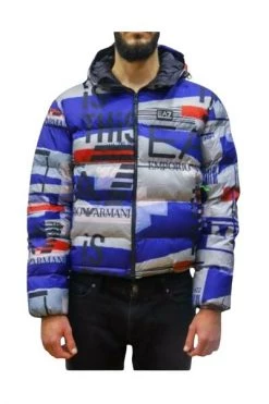 Emporio Armani EA7 Winterjassen Jackets Blue -Goedkope Emporio Armani EA7 winkel 409afe6e0283b909c546dc50c538df9e