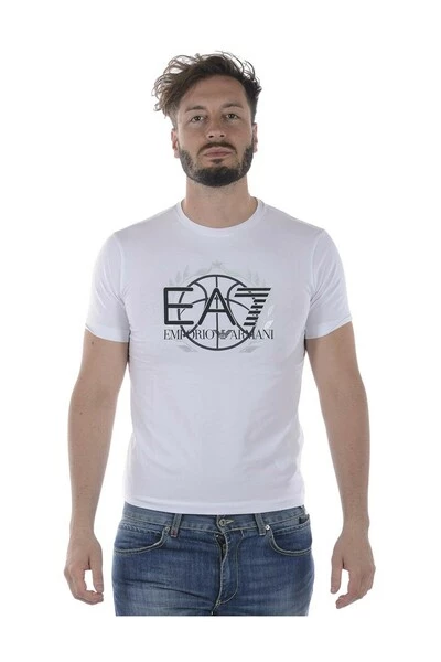Emporio Armani EA7 Shirts T-shirt White 5 Emporio Armani EA7 Shirts T-shirt White - Afbeelding 3