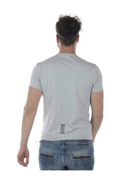 Emporio Armani EA7 Shirts T-shirt Gray 8 Emporio Armani EA7 Shirts T-shirt Gray - Afbeelding 6