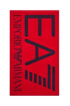 Emporio Armani EA7 Handdoeken Towels Red -Goedkope Emporio Armani EA7 winkel 4204cf4ac8cda9c6c0e90f69fa9cbc63