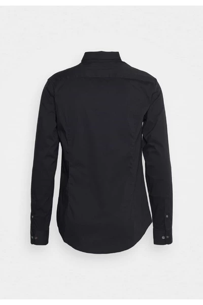 Emporio Armani EA7 Zakelijke Overhemden Shirt Black 4 Emporio Armani EA7 Zakelijke Overhemden Shirt Black - Afbeelding 2