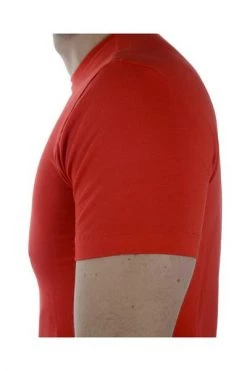 Emporio Armani EA7 Shirts T-shirt Red -Goedkope Emporio Armani EA7 winkel 42d97bd8a2b0ec363baff6ad796265ba