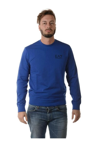 Emporio Armani EA7 Longsleeves T-shirt Blue 3 Emporio Armani EA7 Longsleeves T-shirt Blue