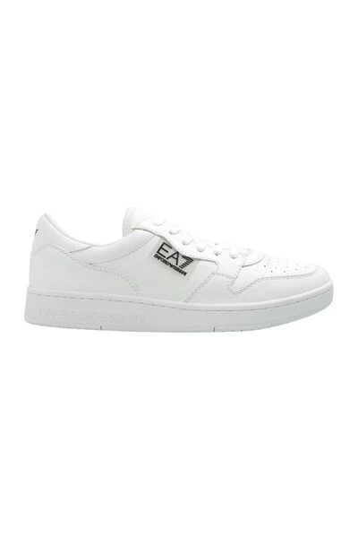 Emporio Armani EA7 Sneakers With Logo White 5 Emporio Armani EA7 Sneakers With Logo White - Afbeelding 3
