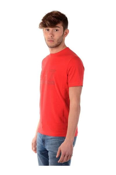 Emporio Armani EA7 Shirts T-shirt Red 7 Emporio Armani EA7 Shirts T-shirt Red - Afbeelding 5