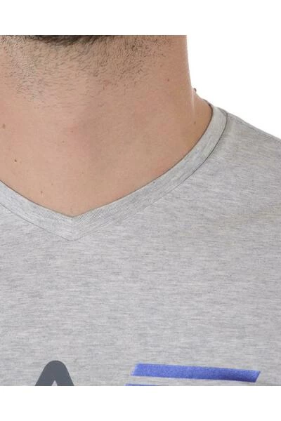 Emporio Armani EA7 Shirts T-Shirt Gray 8 Emporio Armani EA7 Shirts T-Shirt Gray - Afbeelding 6