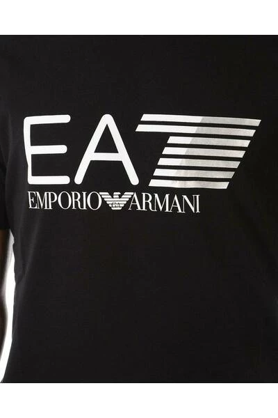 Emporio Armani EA7 Shirts T-SHIRT Black 8 Emporio Armani EA7 Shirts T-SHIRT Black - Afbeelding 6