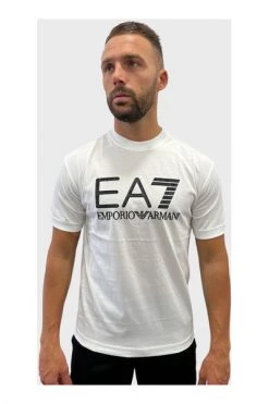 Emporio Armani EA7 T-Shirts White -Goedkope Emporio Armani EA7 winkel 46de6223210d8f1439a3166b99c8907c
