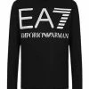 Emporio Armani EA7 Longsleeves Long Sleeve Tops Black