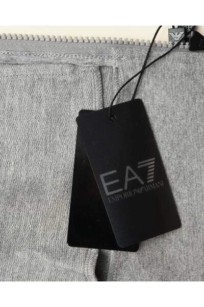 Emporio Armani EA7 Hoodies & Sweatvesten Hoodie With Zip Gray 8 Emporio Armani EA7 Hoodies & Sweatvesten Hoodie With Zip Gray - Afbeelding 6