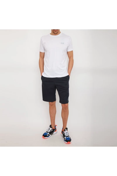 Emporio Armani EA7 Korte Broeken BERMUDA Blue 4 Emporio Armani EA7 Korte Broeken BERMUDA Blue - Afbeelding 2