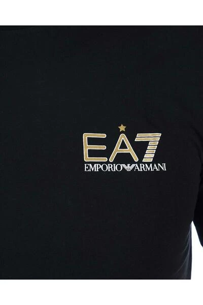 Emporio Armani EA7 Shirts T-shirt With Logo Black 7 Emporio Armani EA7 Shirts T-shirt With Logo Black - Afbeelding 5