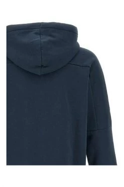 Emporio Armani EA7 Hoodies & Sweatvesten Zip-throughs Blue -Goedkope Emporio Armani EA7 winkel 48e06bbb4788caaa9e31771536eefc3a
