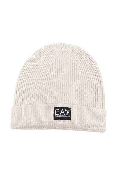 Emporio Armani EA7 Hoeden Beanies Gray 3 Emporio Armani EA7 Hoeden Beanies Gray