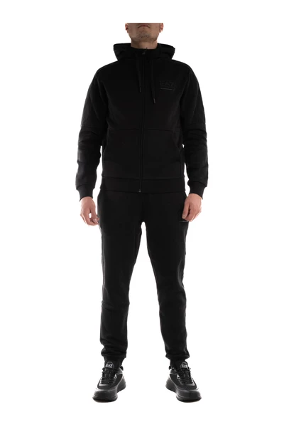 Emporio Armani EA7 Trainingspakken Training Sets Black 3 Emporio Armani EA7 Trainingspakken Training Sets Black