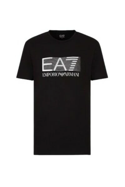Emporio Armani EA7 T-Shirts Black 3 Emporio Armani EA7 T-Shirts Black