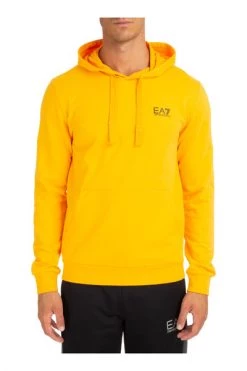 Emporio Armani EA7 Hoodies & Sweatvesten Men's Hoodie Sweatshirt Sweat Yellow -Goedkope Emporio Armani EA7 winkel 4b89d4513bb8e3e0280e2112d305bec0
