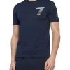 Emporio Armani EA7 Shirts Logo Cotton T Shirt Blue -Goedkope Emporio Armani EA7 winkel 4cee56ad2becfe7b1051444c88dd6478