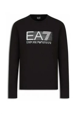 Emporio Armani EA7 Hoodies & Sweatvesten Sweatshirt Logo Black -Goedkope Emporio Armani EA7 winkel 4d6efe6423e1ff36c1a554d6fe4e6977