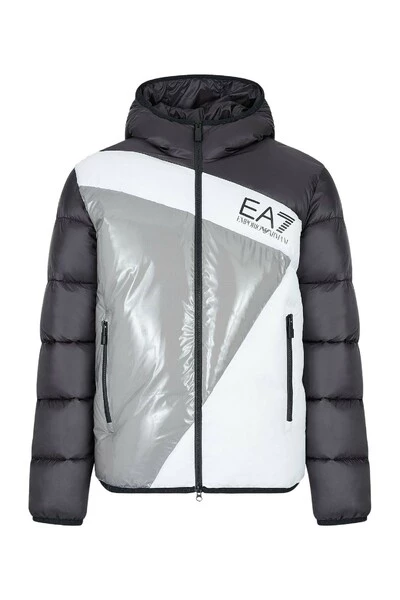 Emporio Armani EA7 Gewatteerde Jassen Jacket Black 4 Emporio Armani EA7 Gewatteerde Jassen Jacket Black - Afbeelding 2