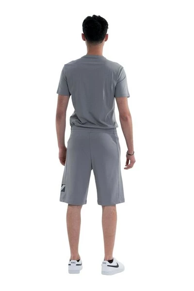 Emporio Armani EA7 Korte Broeken M SHORTS Gray 4 Emporio Armani EA7 Korte Broeken M SHORTS Gray - Afbeelding 2