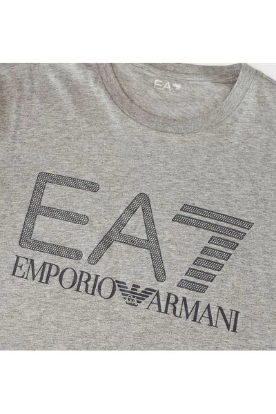 Emporio Armani EA7 Shirts T-Shirt Gray 6 Emporio Armani EA7 Shirts T-Shirt Gray - Afbeelding 4