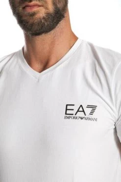 Emporio Armani EA7 Shirts T-shirt White -Goedkope Emporio Armani EA7 winkel 50237f55c3b4c4e7d204e80536de90bb