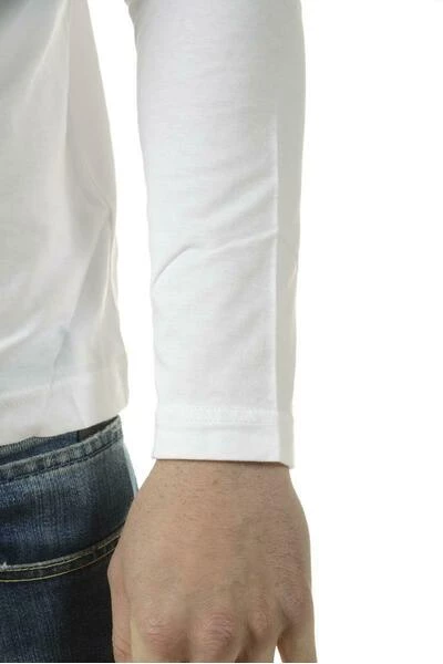 Emporio Armani EA7 Longsleeves T-shirt White 5 Emporio Armani EA7 Longsleeves T-shirt White - Afbeelding 3
