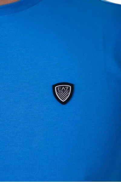 Emporio Armani EA7 Shirts T-shirt Blue 6 Emporio Armani EA7 Shirts T-shirt Blue - Afbeelding 4